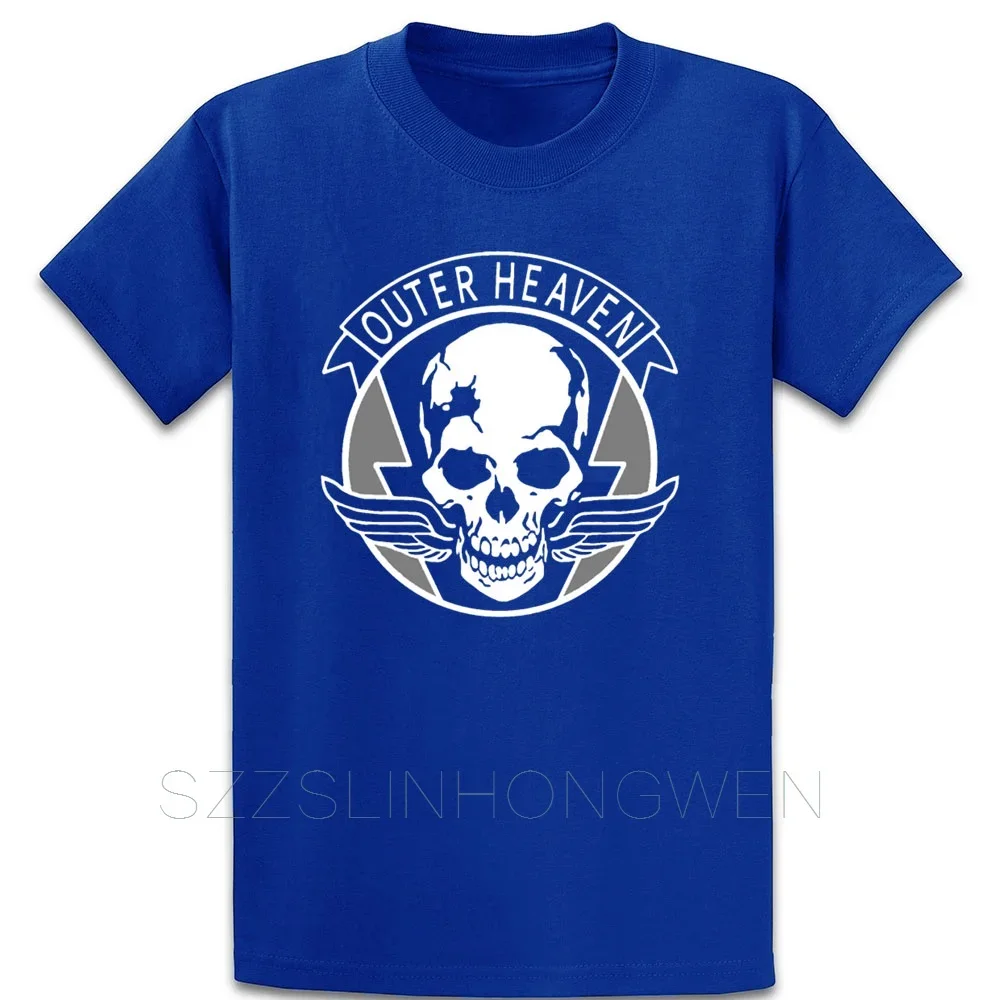 Outer Heaven Metal Gear Solid Sign Gaming T Shirt Fashion Spring Outfit Homme Character O Neck Fit Tee Shirt Shirt