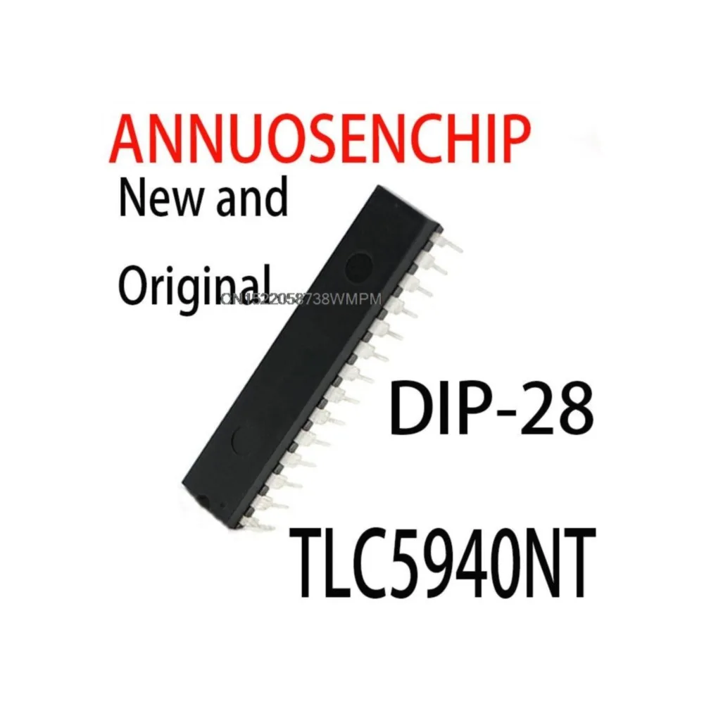 10PCS New and Original LED DRIVER PWM CONTROL  DIP-28  TLC5940 NEW GOOD QUALITY TLC5940NT