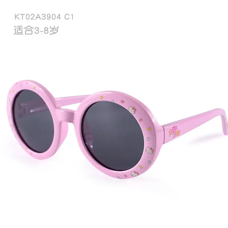 TAKARA TOMY 2022 Hello Kitty Children\'s New Anti-UV Glare Lightweight Sunglasses Girls Seaside Cute Sweet Sunscreen Glasses