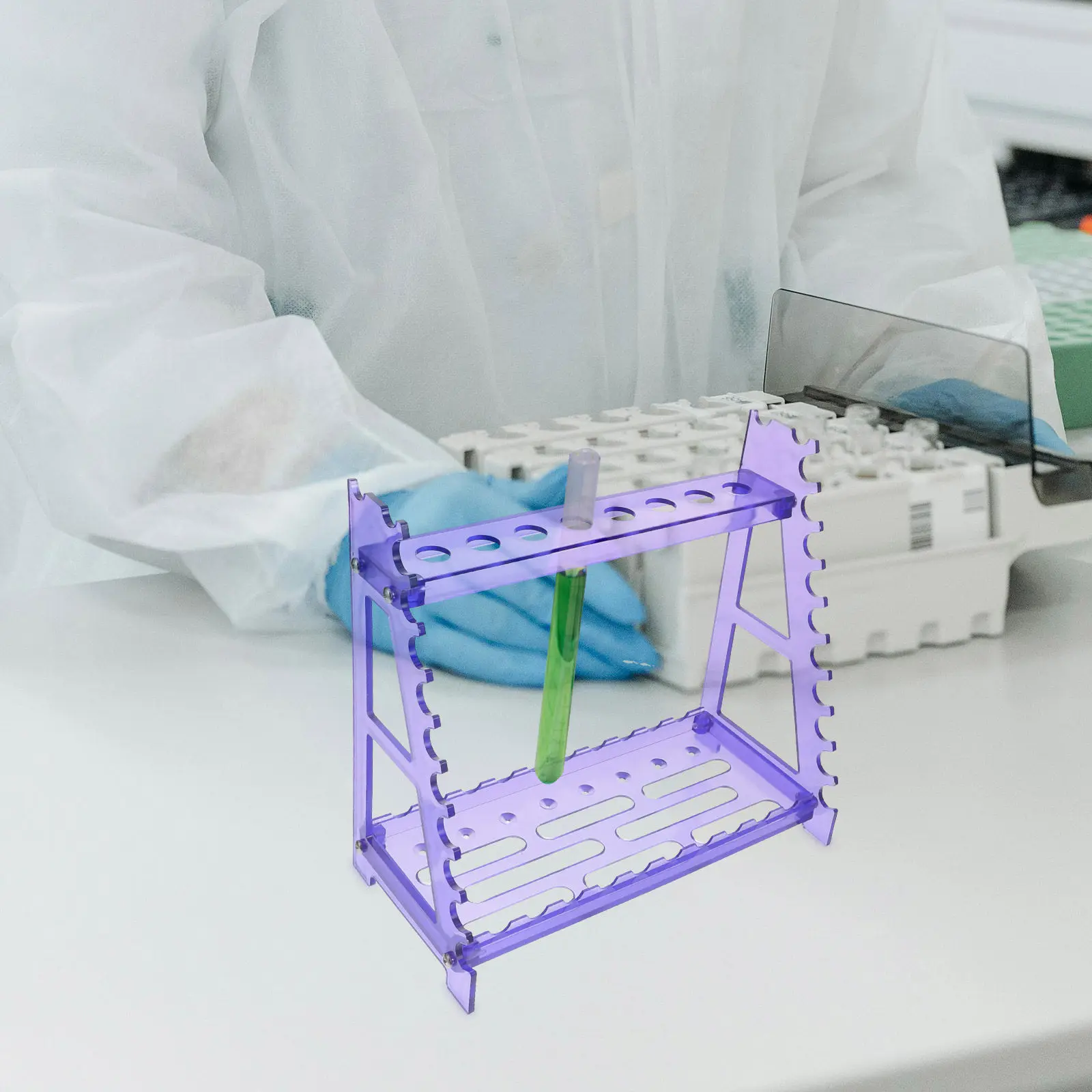 Pipette Stand Detachable Portable Storage Rack For Multiple Pipettes Laboratory Tool Experiment Accessory Plastic Pipette