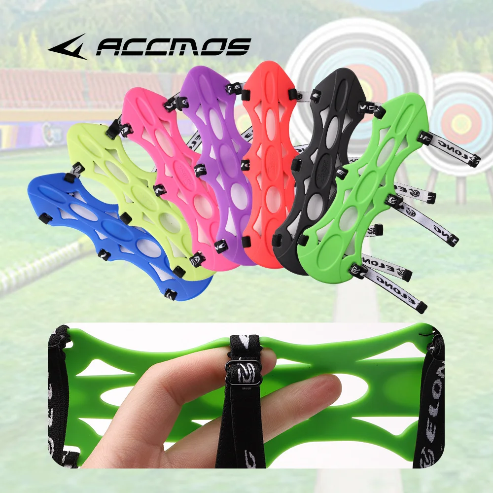 Archery Rubber Arm Guard for Hunting Shooting Training Protector Lightweight Armored Armor Hunting Shooting Training Gear
