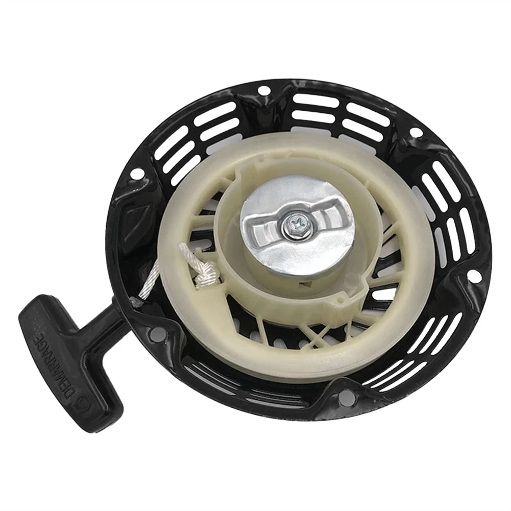 AB21-Black Rewind Pull Recoil Starter Fit for Honda GX160 GX200 5.5HP 6.5HP Grass Trimmer Lawn Mower