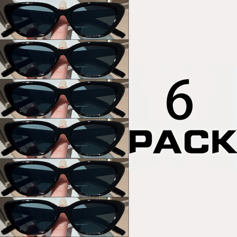 pacote-de-6-Oculos-de-sol-cat-eye-populares-–-armacao-multicolorida-protecao-uv400-estilosos-para-mulheres-ideais-para-festas-e-aderecos-fotograficos
