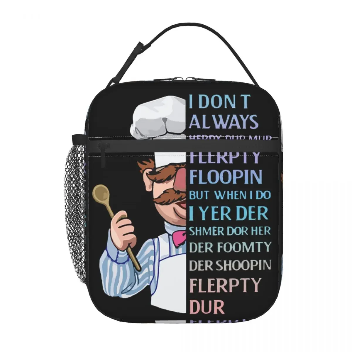 Термосумка для обедов The Swedish Chef I Dont Always Herdy Dur Mur, изолированная, для женщин и детей, герметичная, для еды, термосумка-тоут