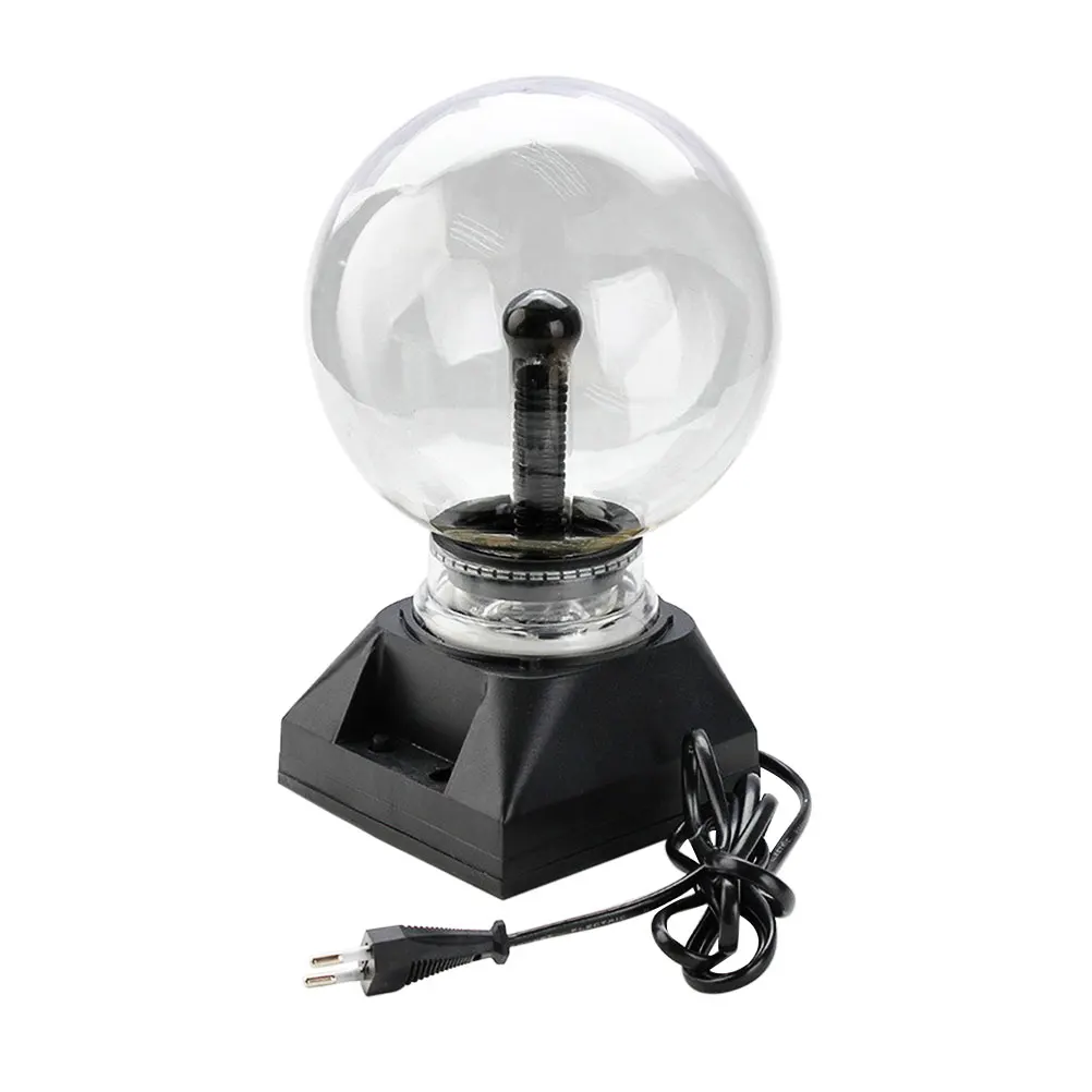 

6 Inch Plasma Ball Falshing Touch Sensing Static Electricity Sphere Light Show Visual Great Gift Homeschool Project Stage