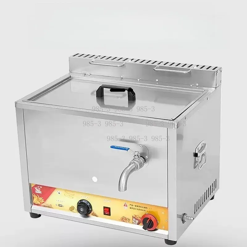 Automatic Temperature Control Commercial Gas Fryer Fried Chicken Chops