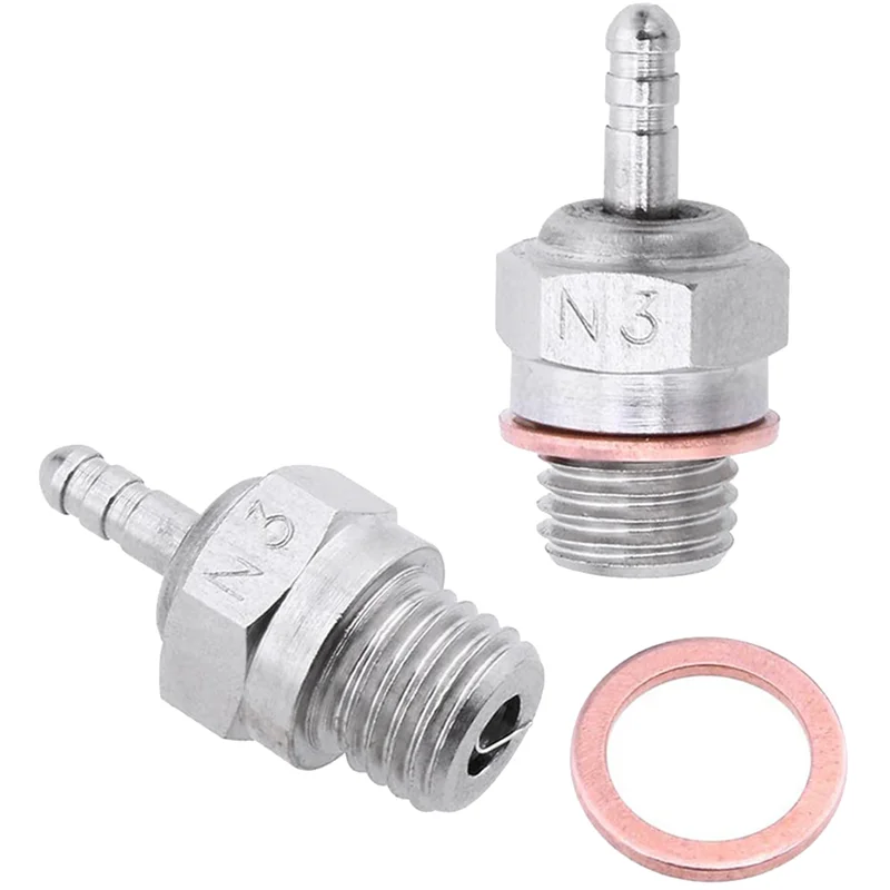 -MEOF 2 قطعة توهج المقابس الساخن شرارة فيرتكس SH محرك استبدال أجزاء الملحقات لشاحنة نيترو استبدال OS RC سيارة HSP 70117 N3