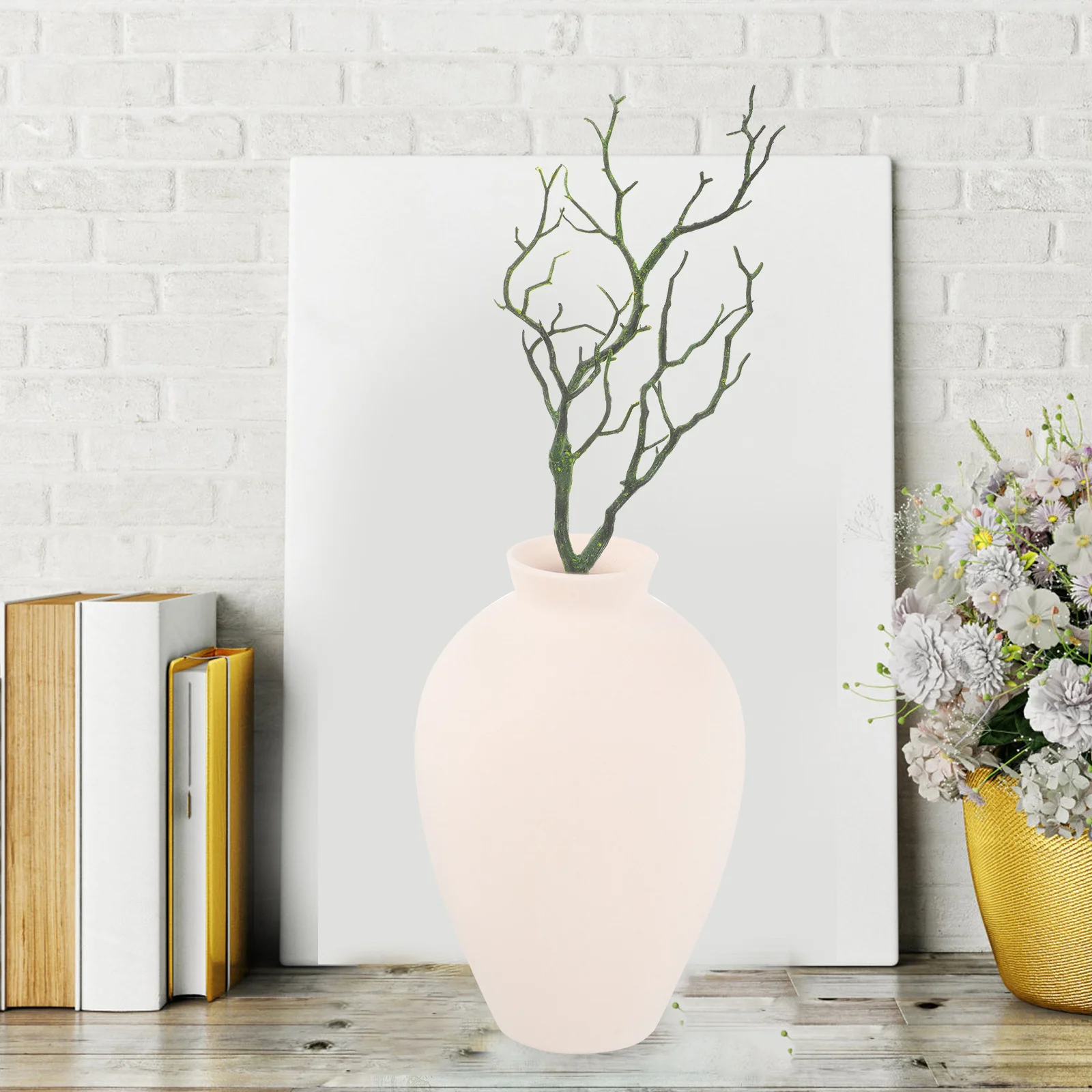 

6Pcs Simulation Branches Realistic Fake Dried Branch Decors for DIY Antler Headbands and Flower Arrangement Artificial Branches