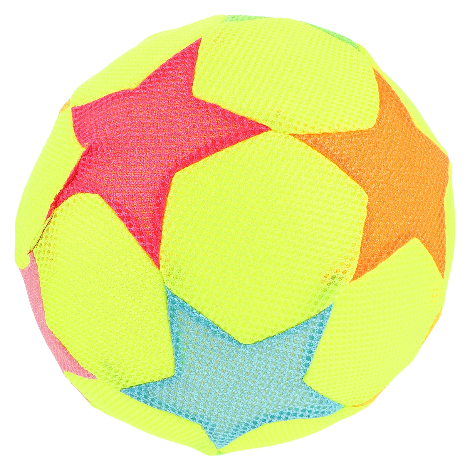 

Mini Soccer Ball for Indoor Use Soft Quiet High Bounce Fabric Covered Safe Play Toddlers Sensory Game Silent Football Kids Fun