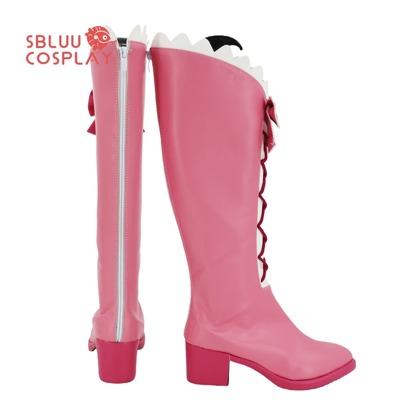 SBluuCosplay アニメ 風見千里 コスプレ靴 カスタムメイドブーツ