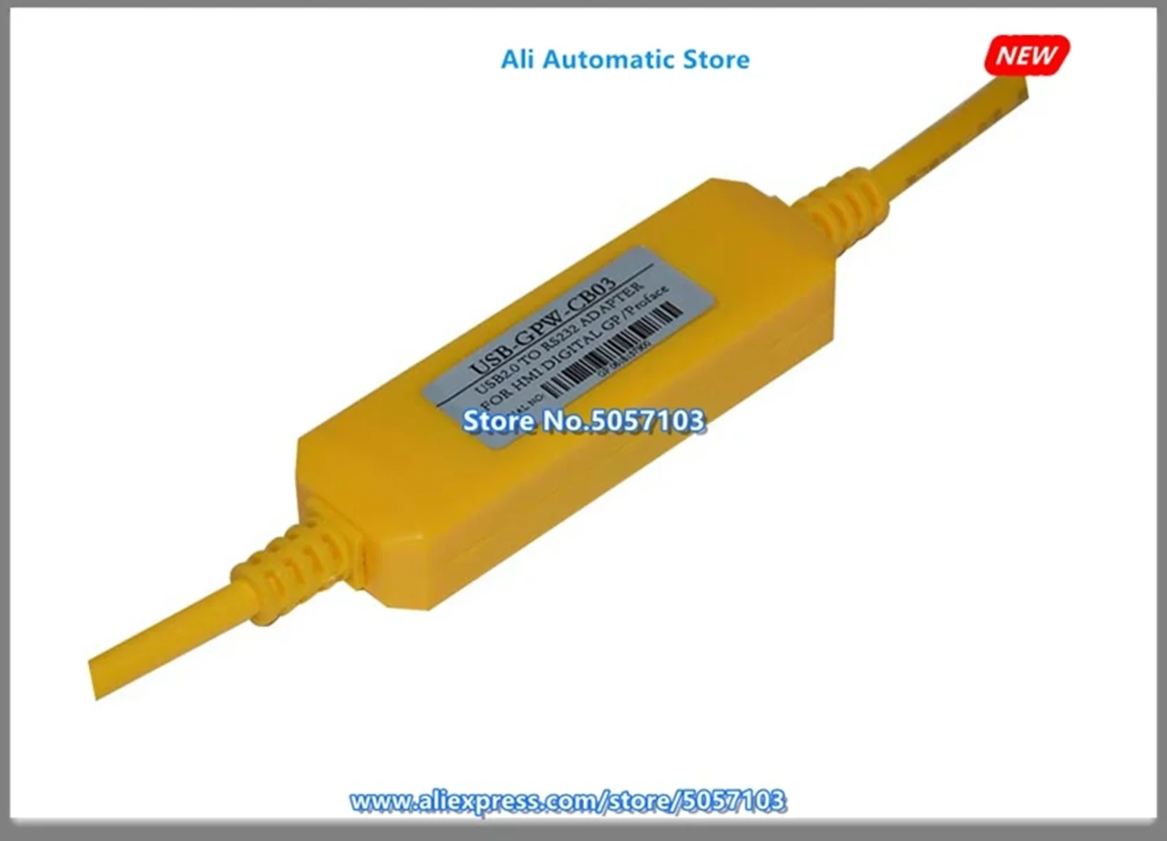 USB-GPW-CB03 Kuning GPW-CB03 GP2501 HMI Kabel Pemrograman Antarmuka Baru