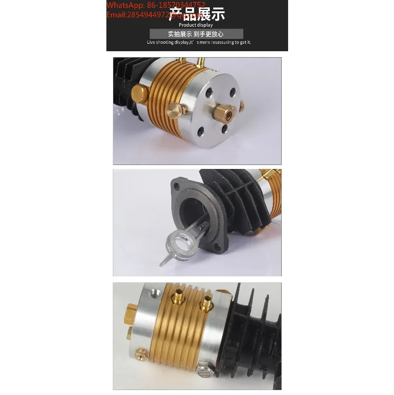 2026    30MPA Single Cylinder High Pressure Air Pump Universal Pump Head 4500psi Pneumatic Universal Cylinder Head Accessories