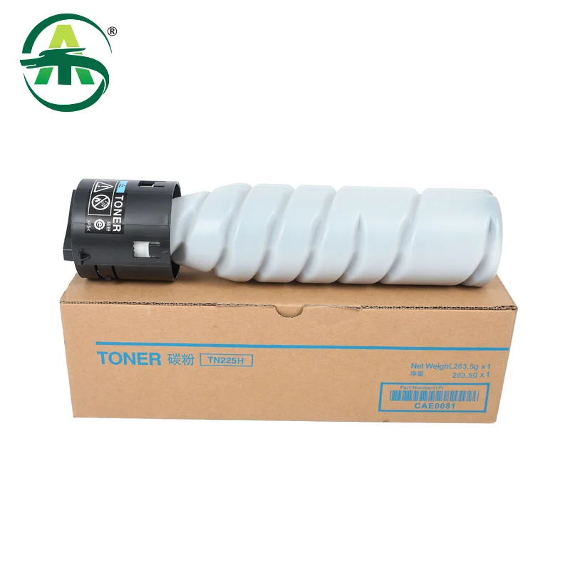 2pcs TN222 TN225 Toner Cartridge For Konica Minolta Bizhub 216 236 266 306 306i 206i  226i 246i 7223 7228 BK280g Toner Powder