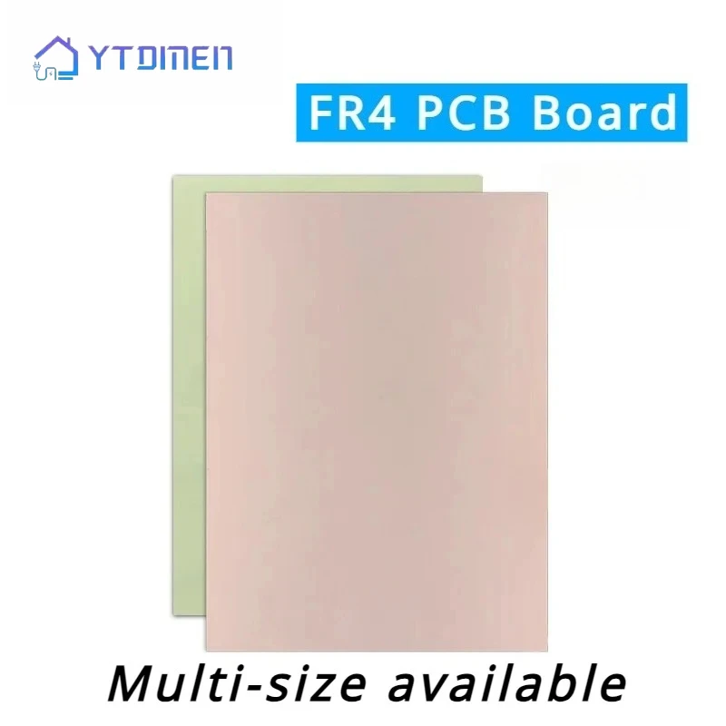 1/2PCS FR4 Single-Sided Fiberglass PCB Board 7x10/10x15/12x18/15x20/20x30cm Copper Clad Laminate Prototype Pcb Breadboard image 3