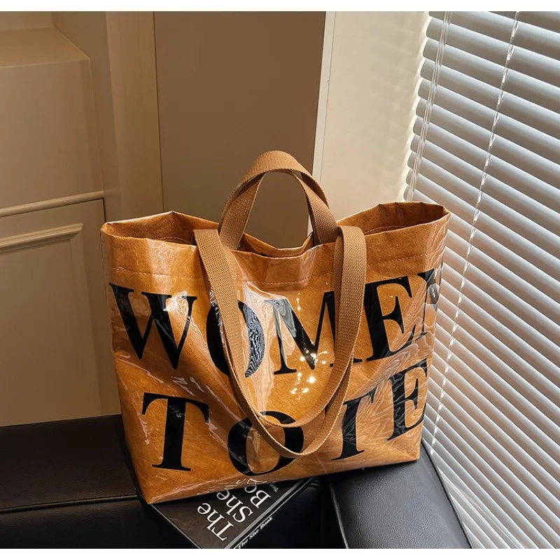 

Модная женская сумка-тоут через плечо, вместительная сумка для покупок, простая дизайнерская сумка, Bolsos Mujer, Сумка Sac