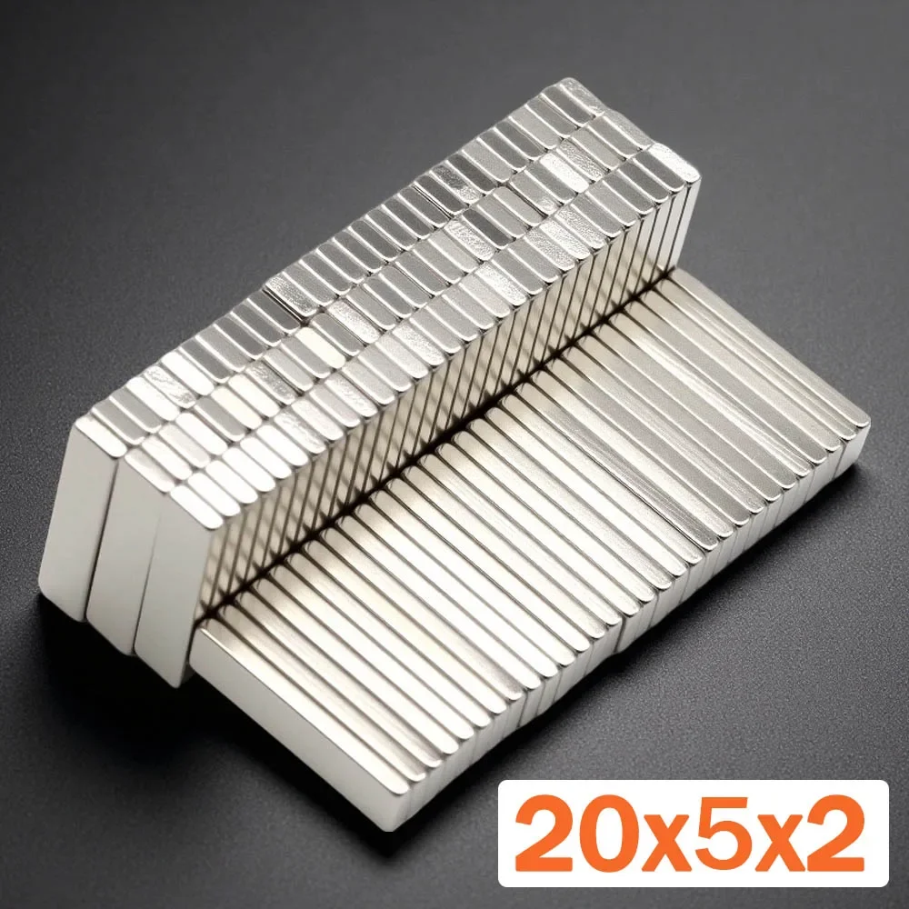 

20x5x2mm Block imanes Refrigerator magnets for DIY Office Whiteboard Workshop