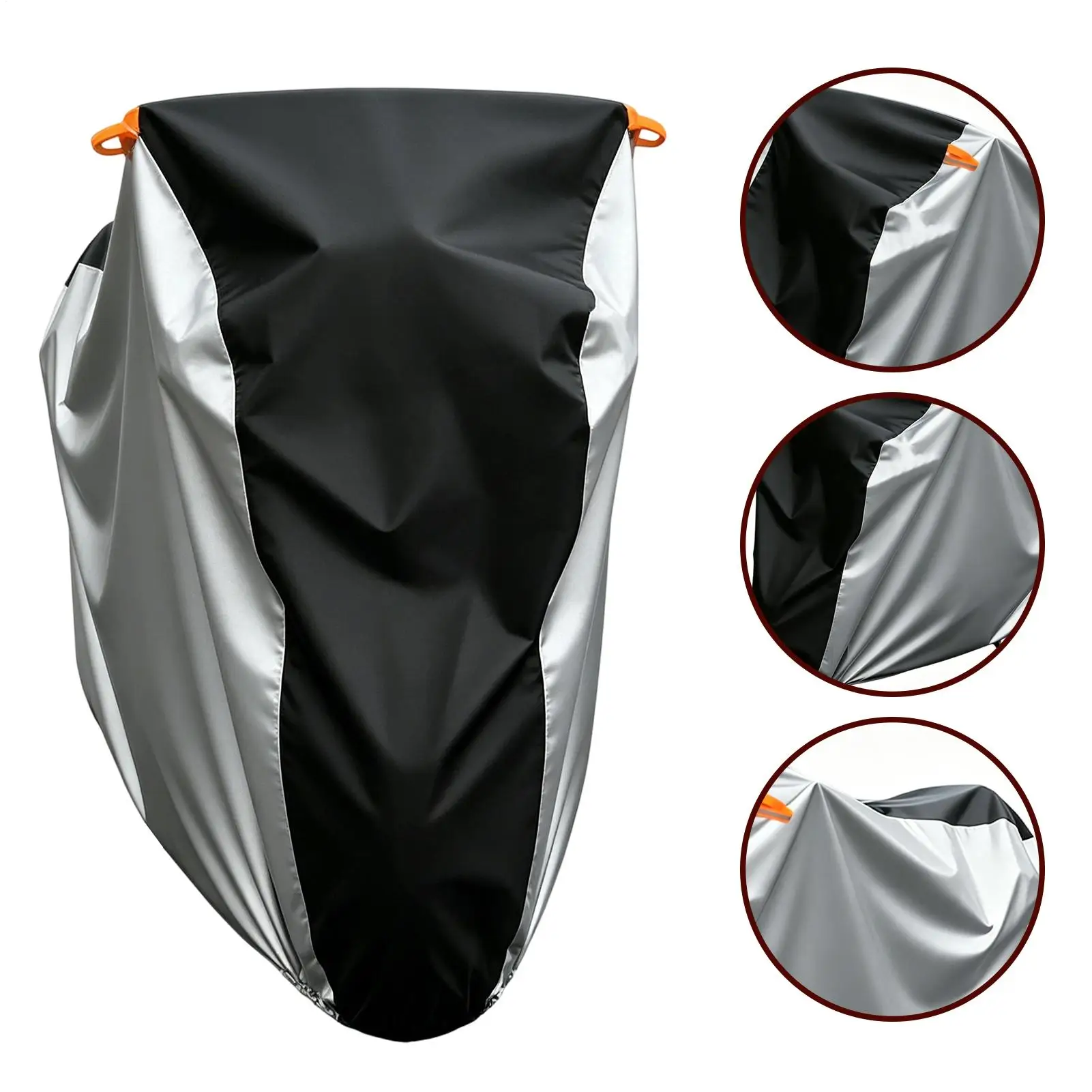 Motorcycle Cover Waterproof Outdoor Waterproof Windproof Dustproof Outdoor Electric Tricycle Covers For Adult Kids Cargo Scooter - view 4