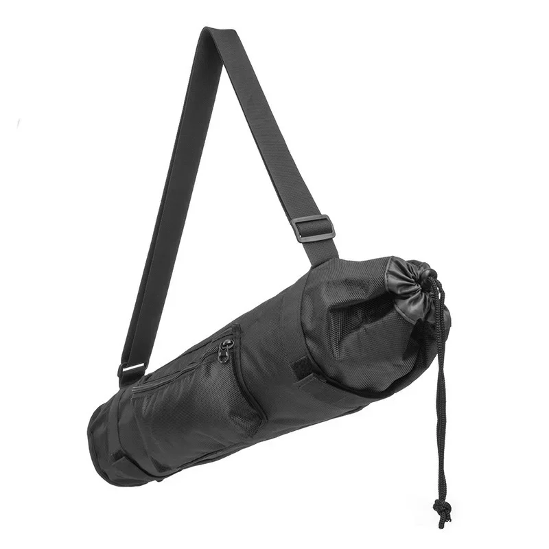 24 Inches Tripod Carrying Case Drawstring Bag with Shoulder Strap with Zippered Exterior Pocket