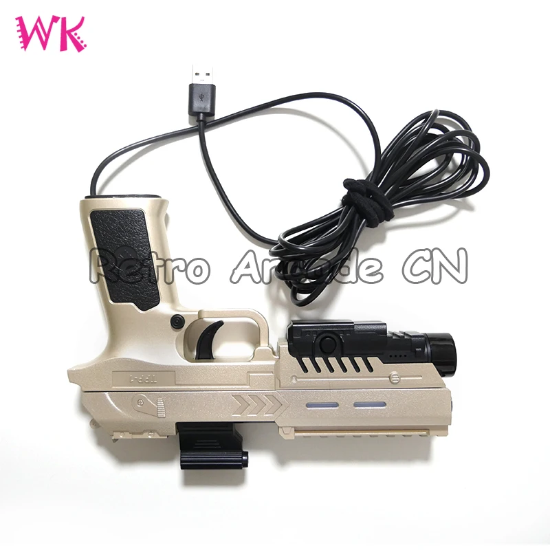 

USB Light Gun Shotting Game Parts Used For PC With LED Sensor Arcade Game DIY Parts