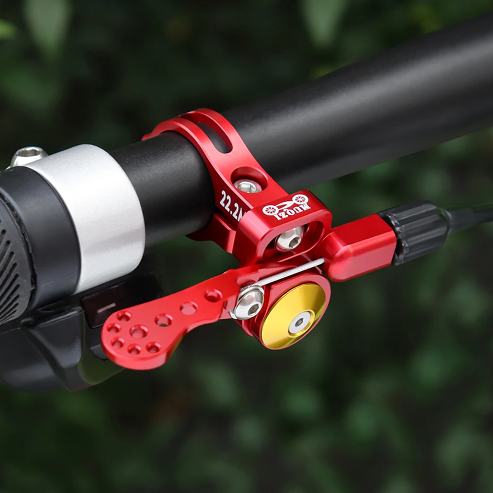 

Рычаг управления подседельным штырем велосипеда MTB с переключателем подседельной трубы велосипеда плавного действия для внешних внутренних капельниц 22,2 мм