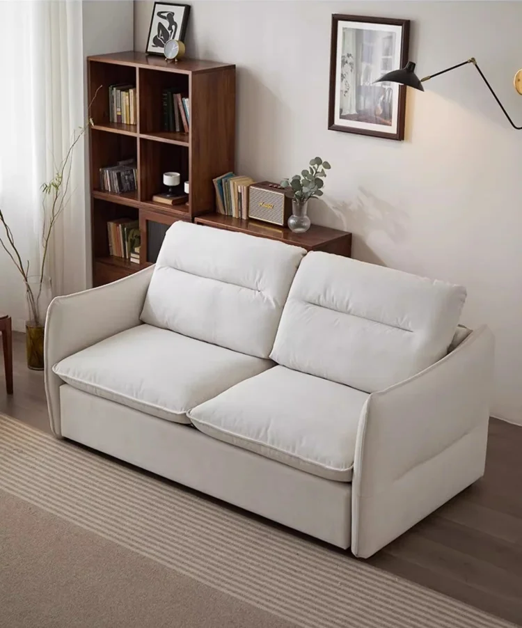 New Design High-End Sofa Bed Multipurpose Foldable Apartment Living Room with Mattress Extended Bedroom Sofa Bed
