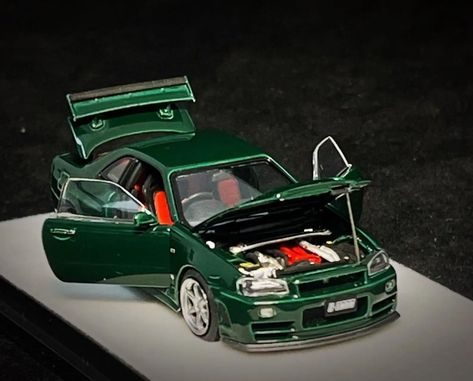 Why Is the PGM 1:64 R34 Z-TUNE England Green Limited 999 My