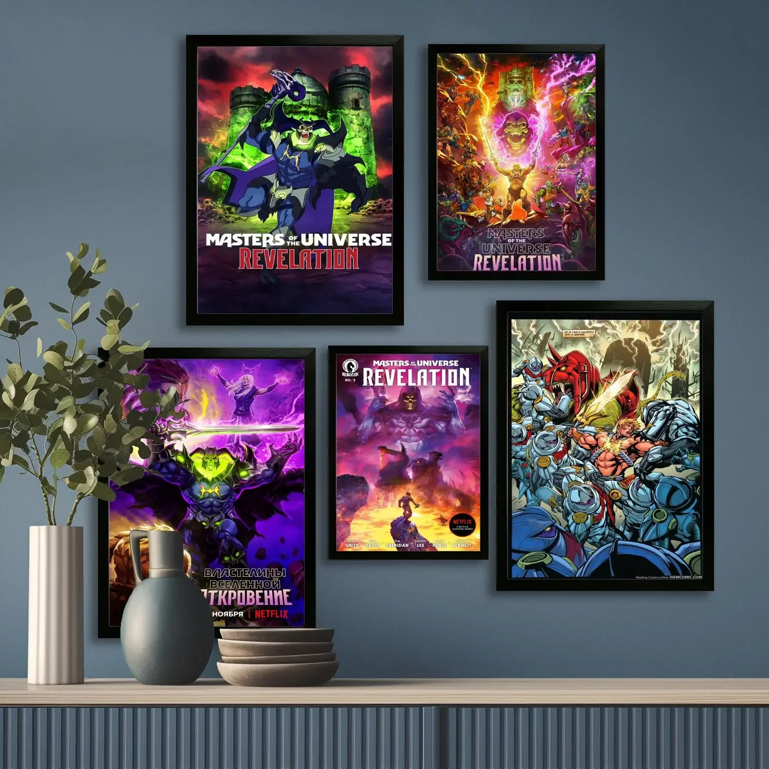 Masters of The Universe Canvas Art Poster and Wall Art, Picture Print Modern Family, Bedroom Decor, Posters,Decorative painting