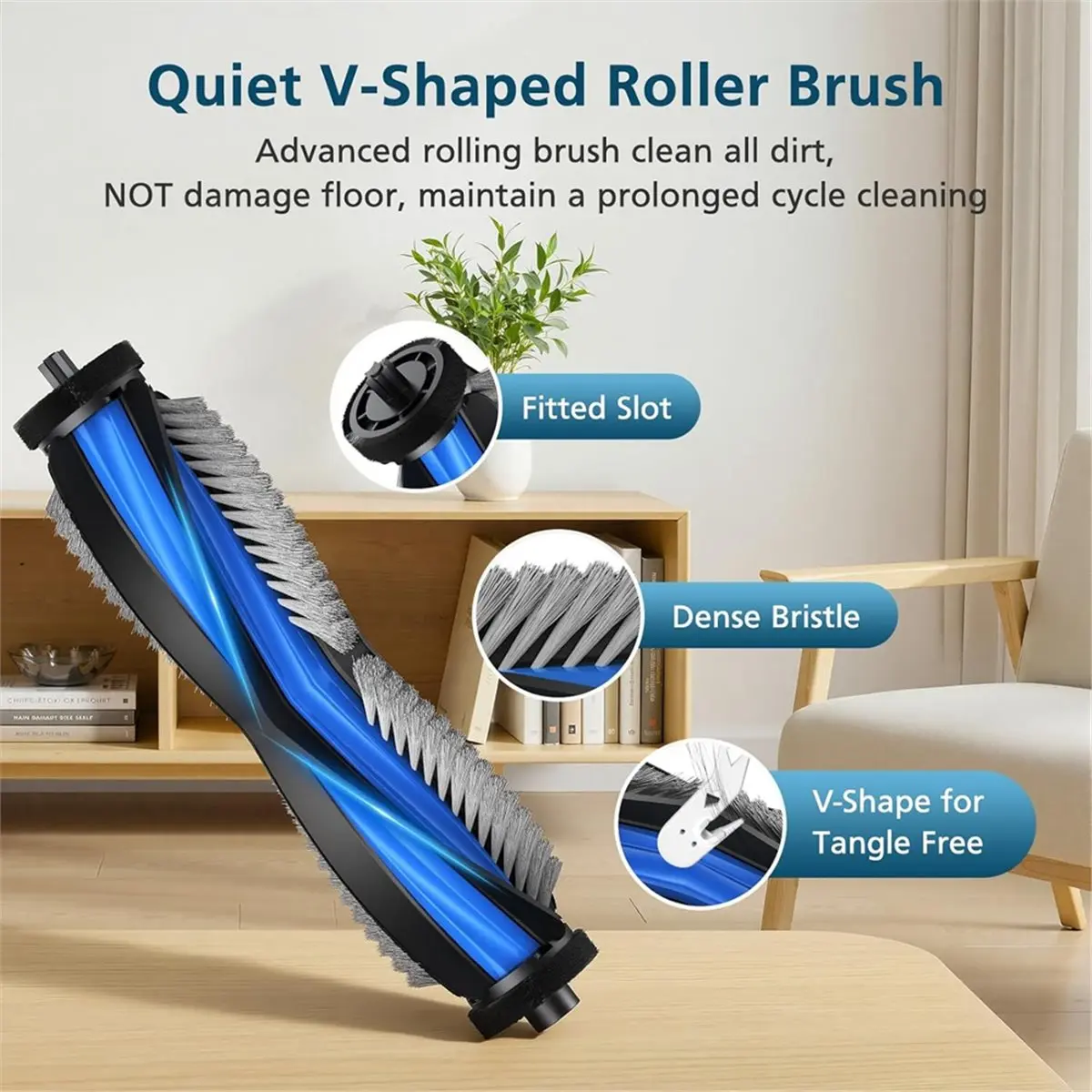

(MEOF) Для пылесоса Ecovacs Deebot X11 OmniCyclone: 2 роликовые щетки, 4 роликовые насадки для влажной уборки, 4 губчатых фильтра, 4 HEPA-фильтра, 6 боковых щеток, 2 инструмента.