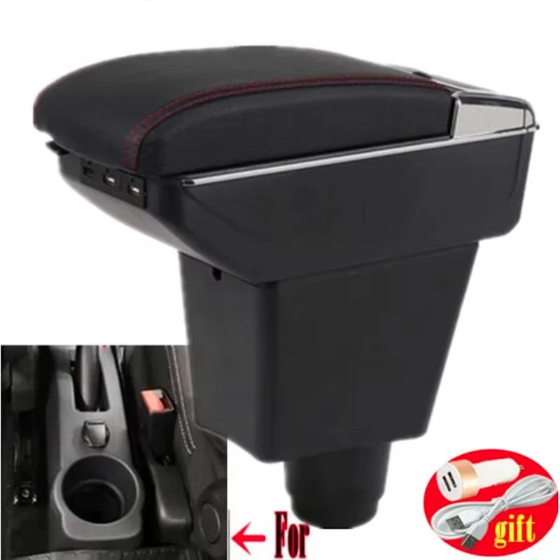 

Storage Box For Renault Logan 2 Armrest For Dacia Logan 2 dokker Renault Sandero 2 Car Armrest Box Interior Retrofit Accessories