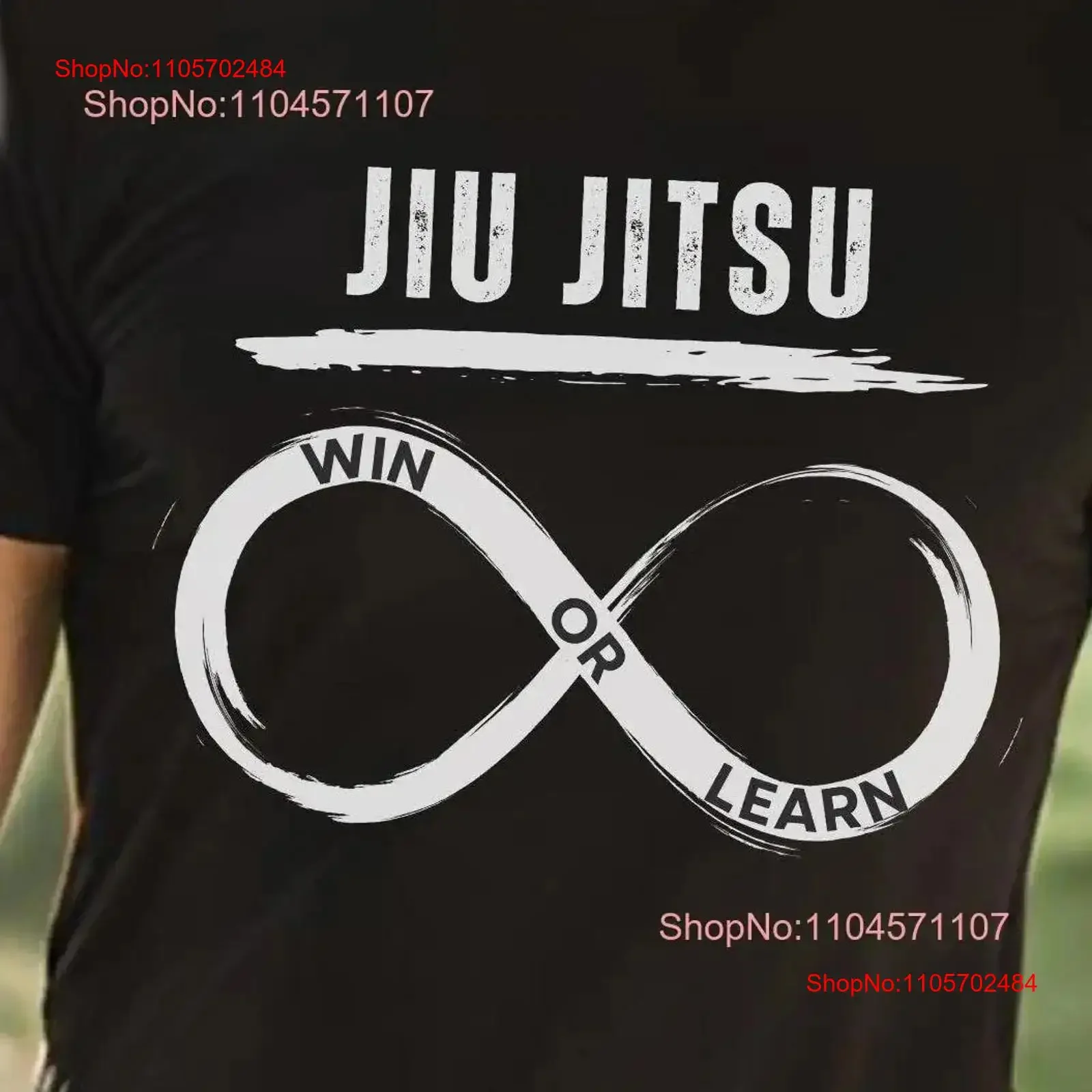 Jiu Jitsu T Shirt Learning Philosophy Martial Arts BJJ Combat Sports Top Fighter vintage Washed fashion Top For Everyday Wear