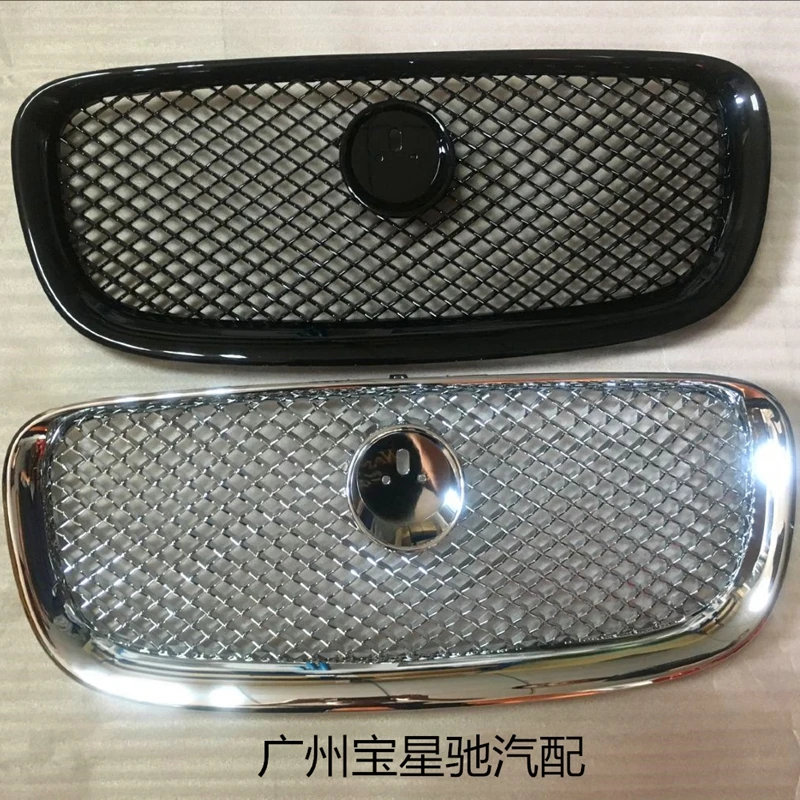 

For Jaguar xf XF 2008-2016 Car-styling ABS Front Grill Cover Trim Auto Replacement Parts 1PC