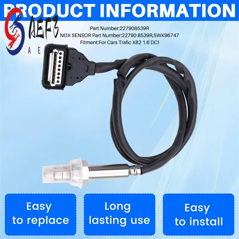 

AEF3-5WK96747 Nitrogen Oxygen Sensor Probe NOX Sensor Probe For Renault Trafic X82 1.6 DCI 227908539R A2c80895300-03