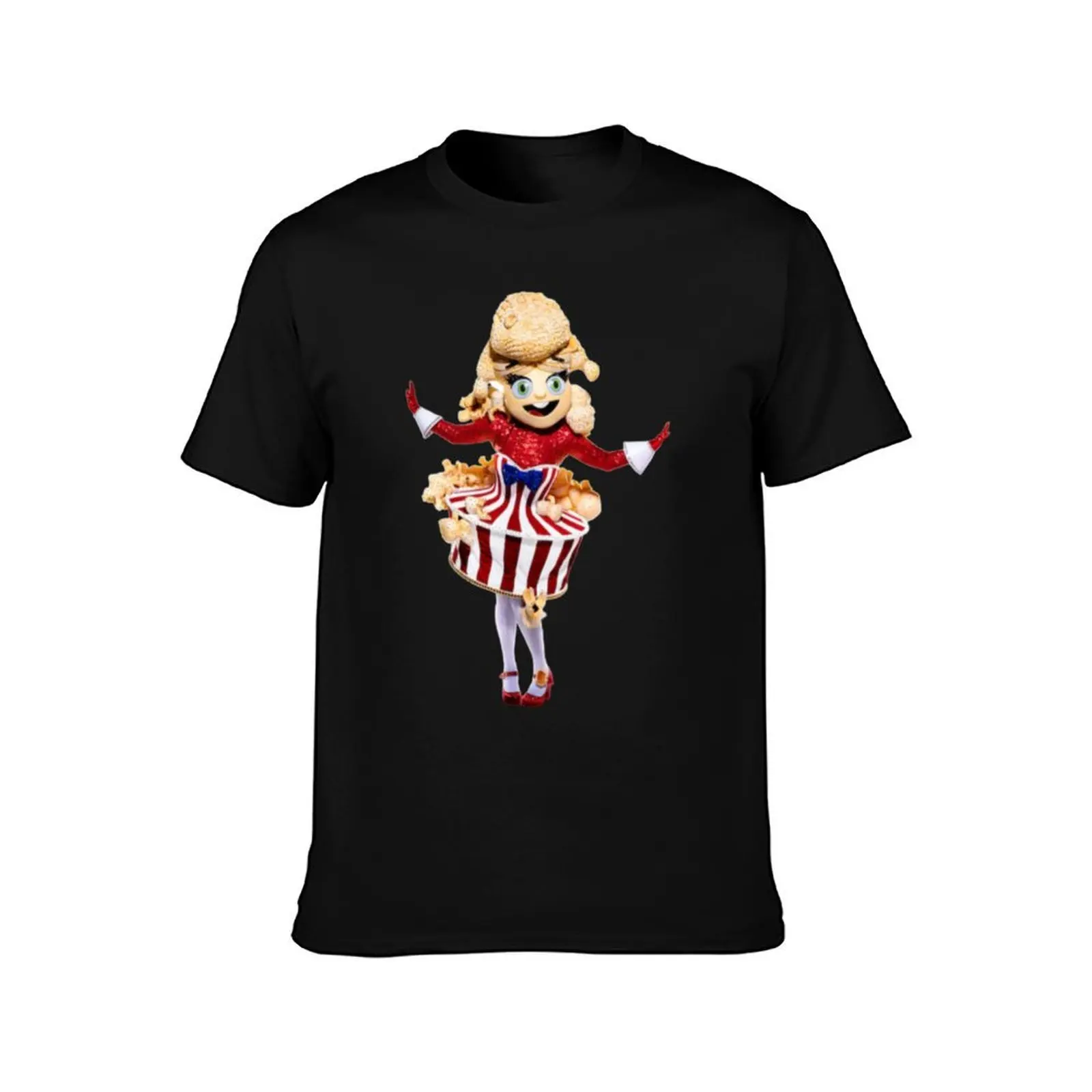 Masked Singer US Season 4 Costume Popcorn T-Shirt Streetwear Print Tee Shirt