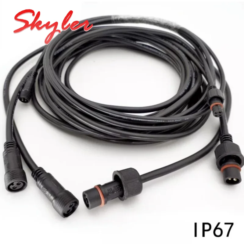 Extension Cord Outdoor - Conector de Energia à Prova d'Água