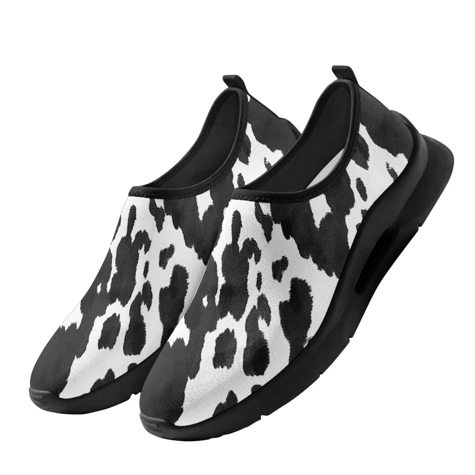 PENSTROLL Cow Slip on Comfort Casual Single Shoes Mens Casual Shoes for Adult Business Skate