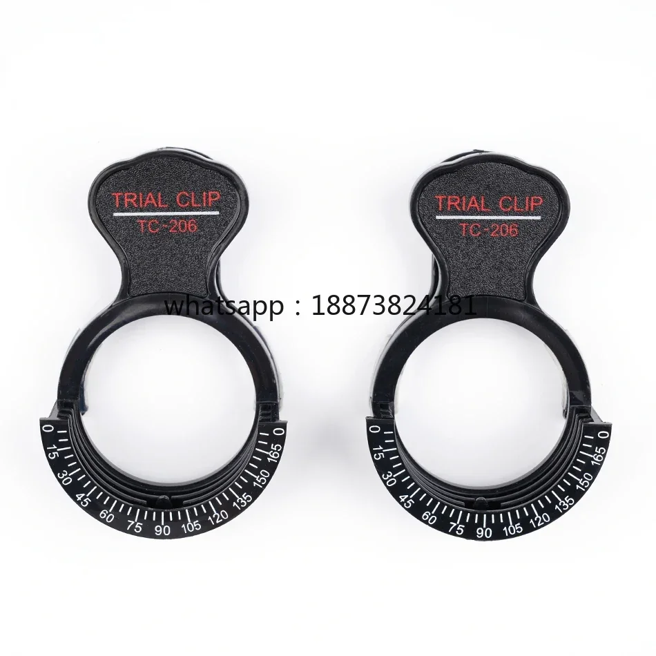 2PCS Trial Frame Clip Lens Frames Optometry Single Eye Optical Test Frame Stand Ophthalmic  fast shipping