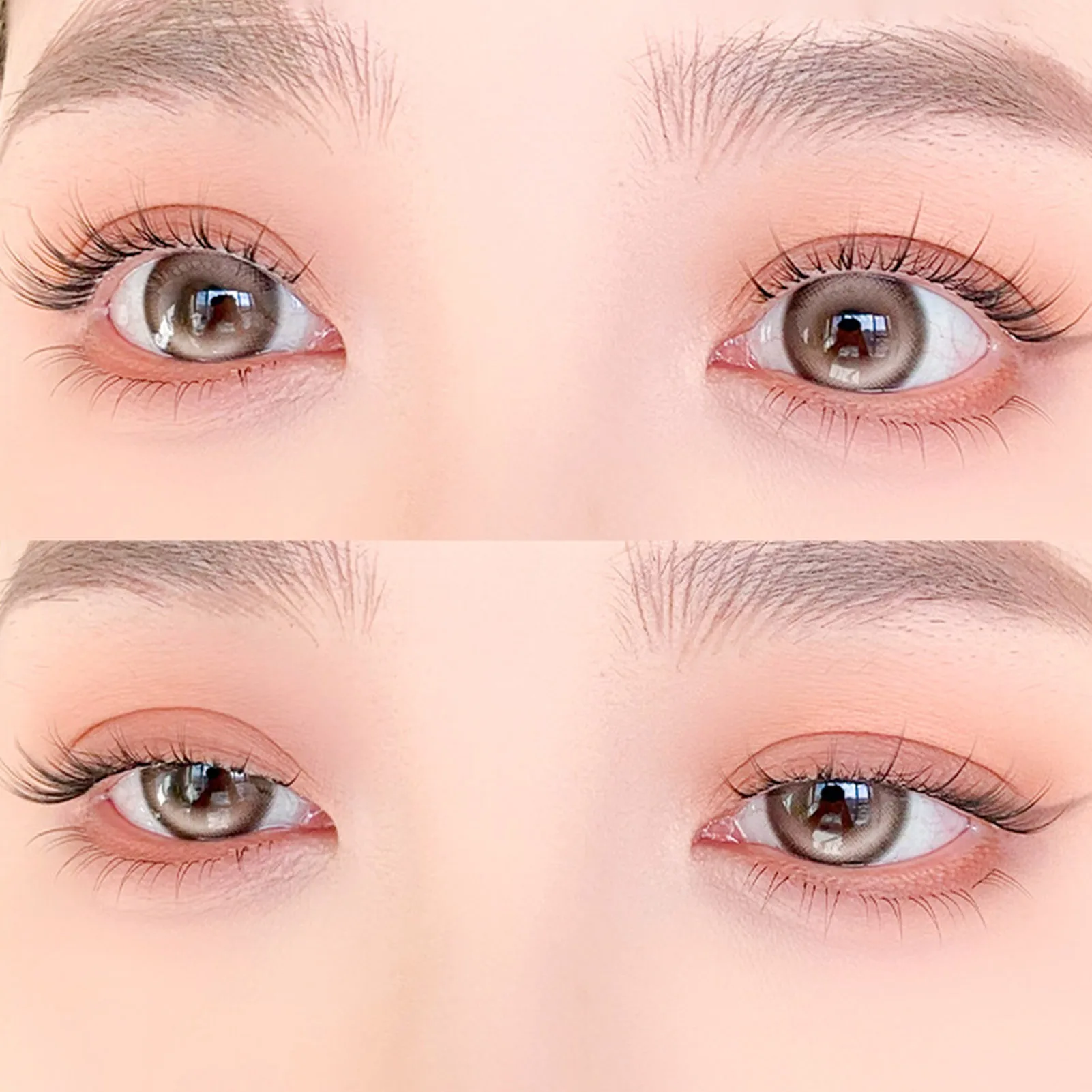 ナチュラルつけまつげ フルストリップ ブラック Cカール 6-11mm ミックス長さ ナチュラル個別クラスター ふわふわまつげ DIY デイリーアイラッシュ