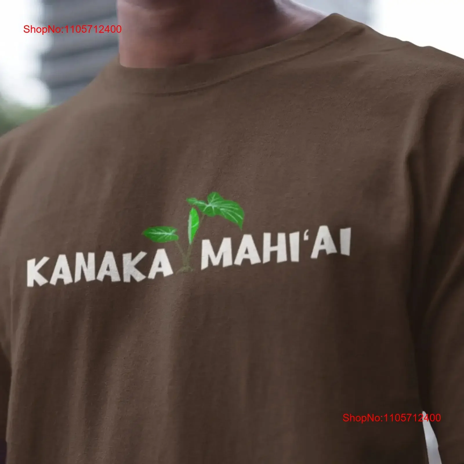 Kanaka Mahiai T Shirt Hawaii Farmer Aloha Aina Hawaiian Language Kalo Support Local vintage Washed Stretched homme Versatile