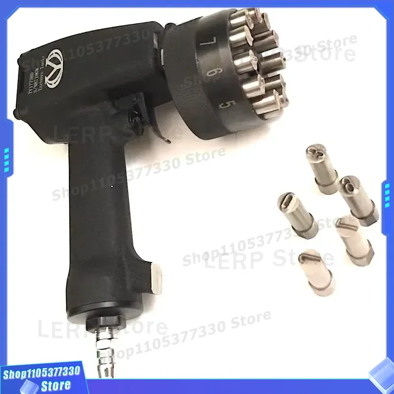 Portable Pneumatic Engraving Tool for Automotive Marking on Chassis Engine Frame Motor Block Heavy Duty Industrial Dot Peen