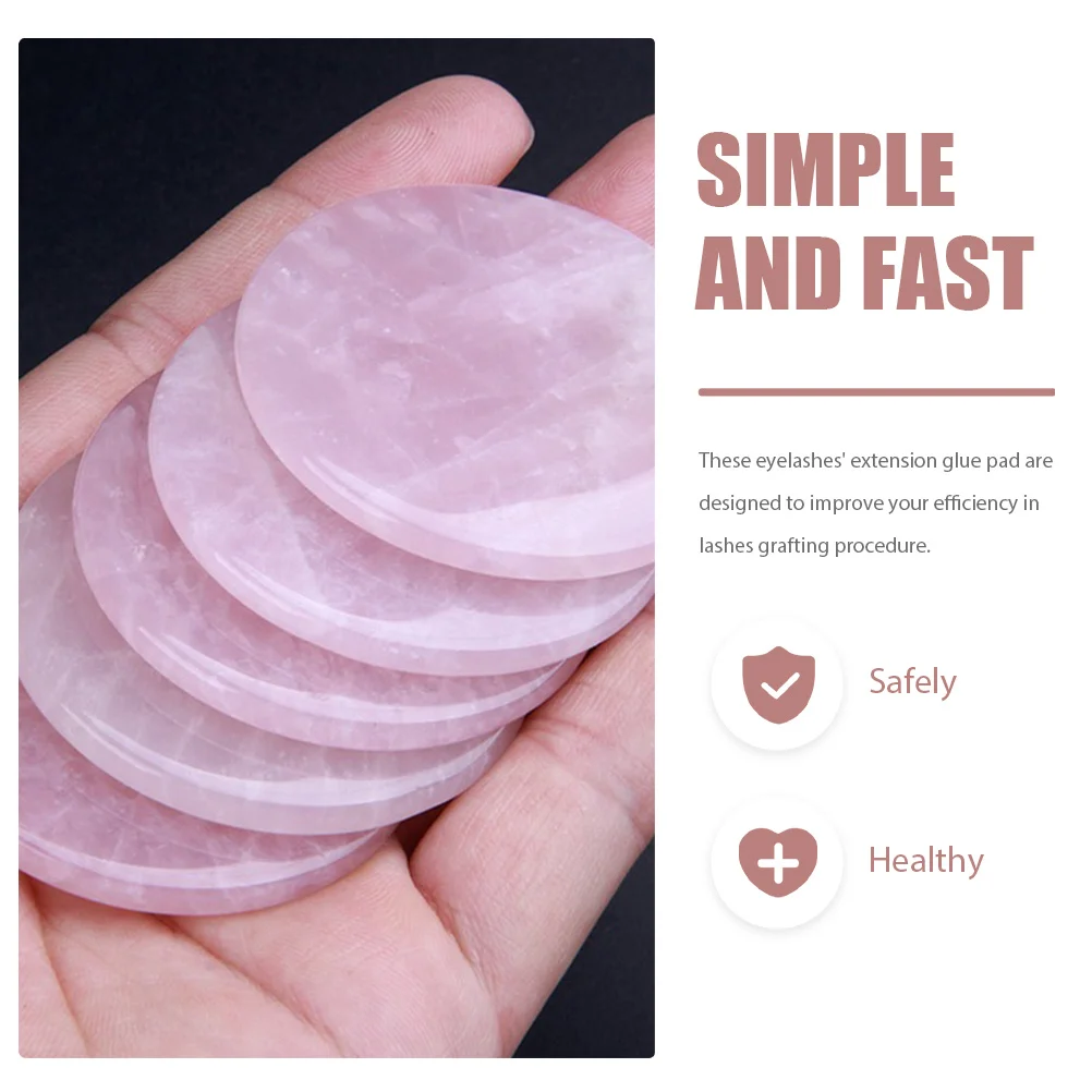 

Creative Eyelash Extension Tray Portable Lash Pad Gasket for Glue Dipping False Eyelashes Grafting Makeup Artist Tool