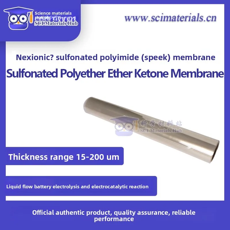 

SPEEK Membrane for Flow Battery High Performance Sulfonated Polyether Ether Ketone