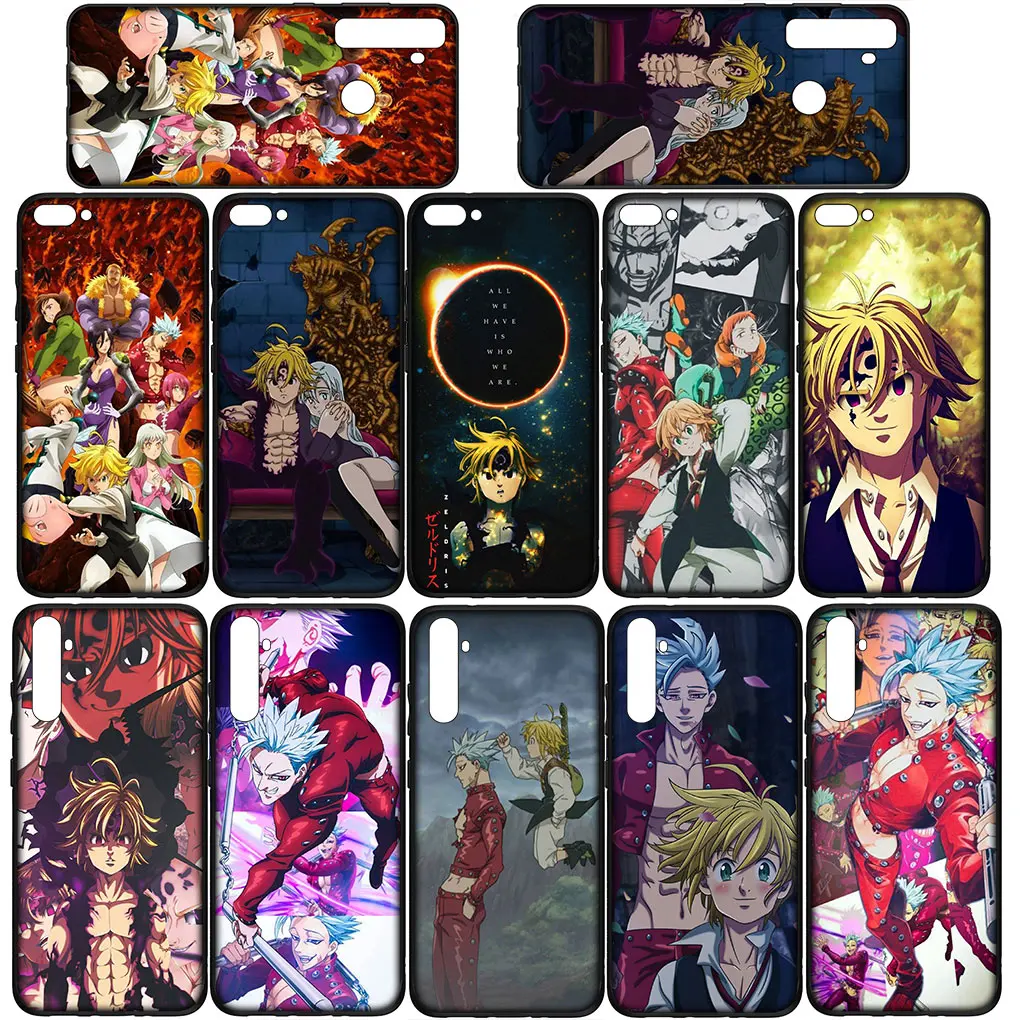 The Seven Deadly Sins Cover Phone Casing for Xiaomi Redmi Note 12 11 10 9 Pro 9S 10S 11S 9A 9C NFC 9T 10A 10C 12C Soft Case