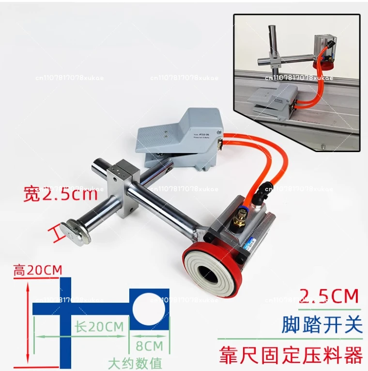 Table Saw Presser Adjustable Horizontal Toggle Clamps Eccentric Press Manual Clamp Precision Sliding Table Panel Saw