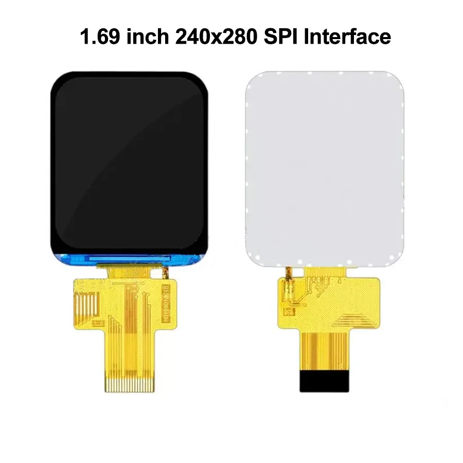 16.9 Inch TFT Capacitive Touch LCD display 240x280 IPS SPI MCU interface LCD screen