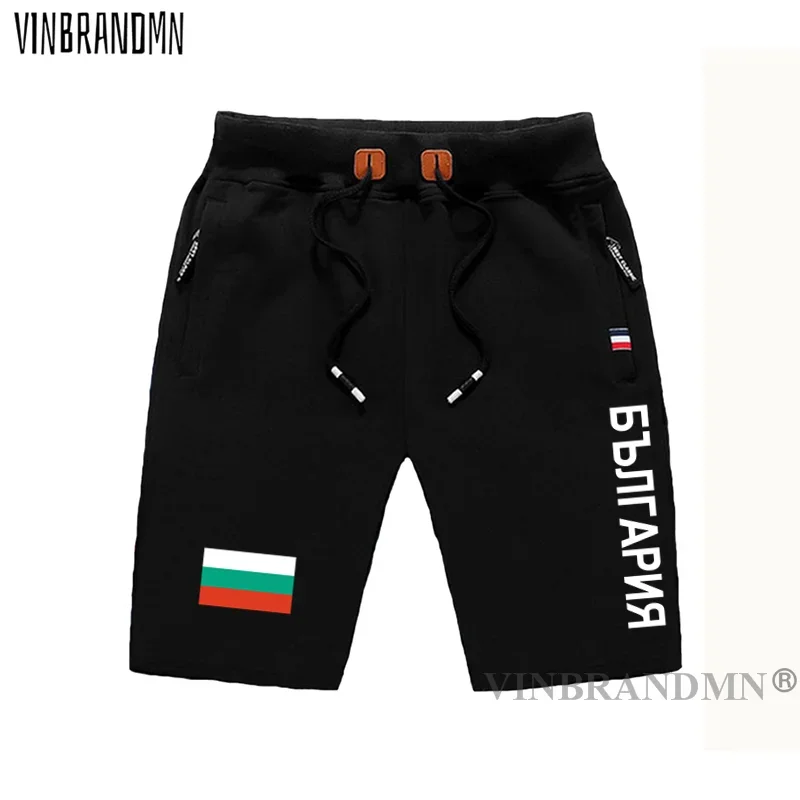 Republic of Bulgaria Bulgarian mens shorts beach man men's board shorts flag workout zipper pocket sweat bodybuilding 2021 BG