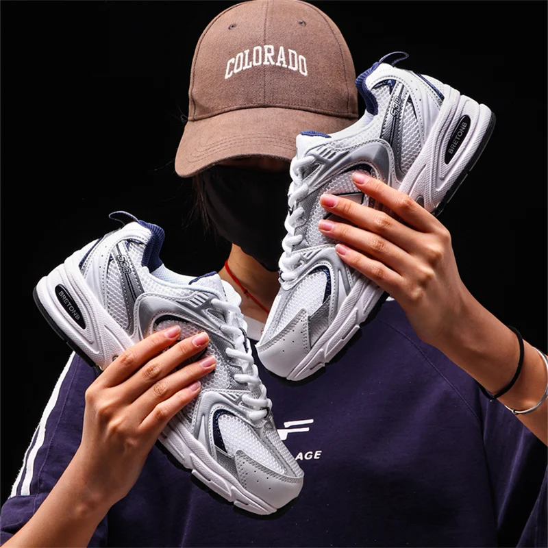 Klassische Mesh-Retro-Papa-Schuhe, modische und vielseitige Outdoor-Sport- und Freizeitschuhe für Männer und Frauen