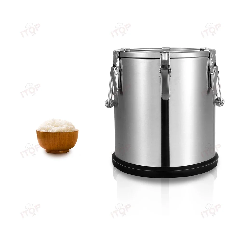 

Container Available Sale 10 Liter Storage Boxes & Bins Food Container Multifunction Stainless Steel Modern Round 0.8mm
