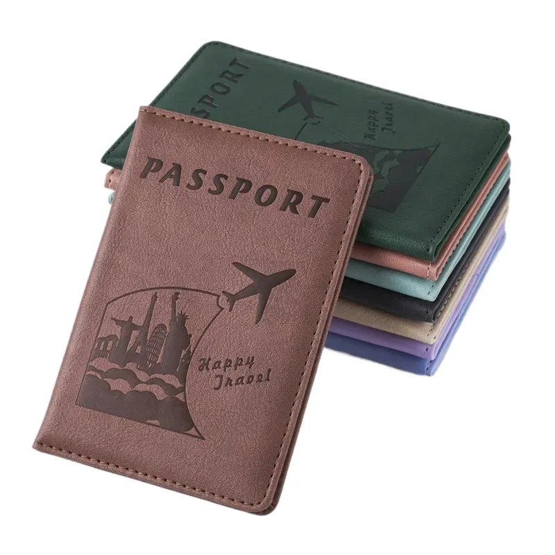 2025 Global Color Changing Passport Cover Plane Ticket Holder Passport Holder Id Card Holder Passport Covers Travel Accessories