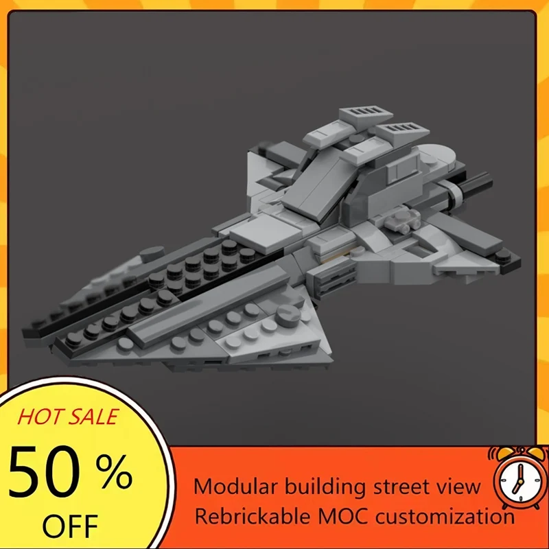 

161PCS Popular Space War Movie Model MOC Building Bricks Spaceship Modular Technology Gifts Holiday Assemble Children Toy Suit