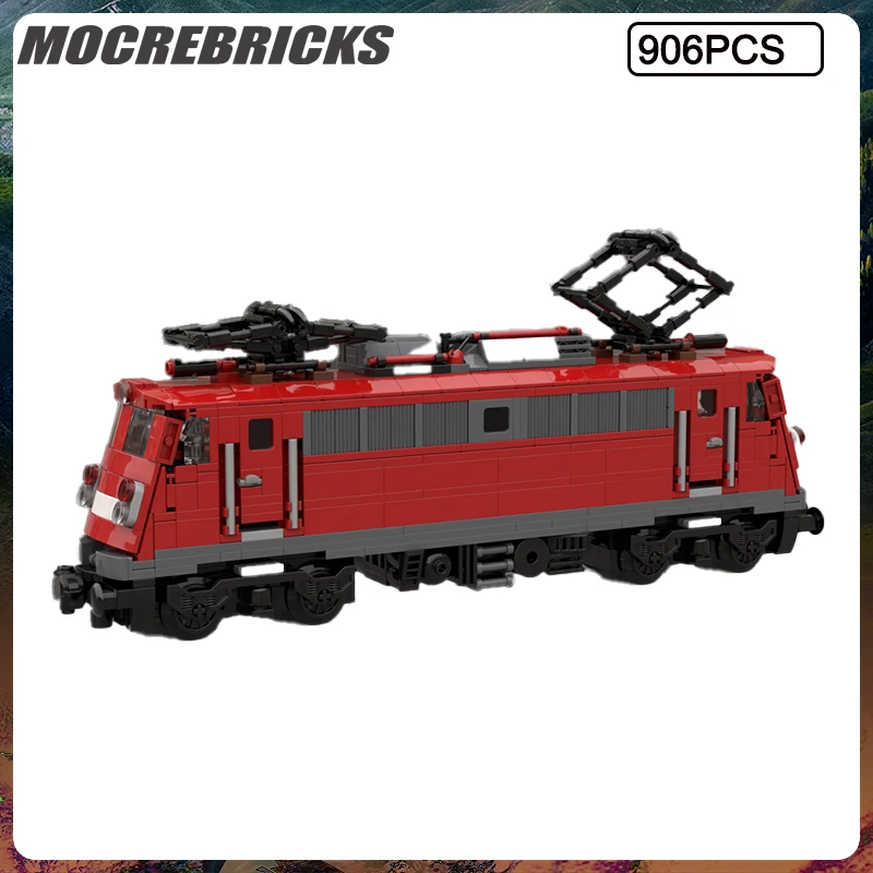 City Train Series Building block Towing passenger and freight trains Model DIY Bricks Children's Educational Toys Christmas Gift